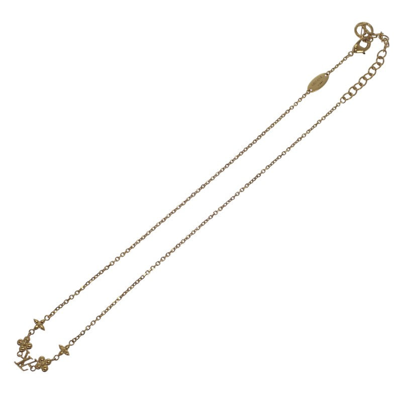 ルイヴィトン LOUIS VUITTON ベビールイ M01614 ネックレス メタル ゴールド レディース【中古】【ABランク】
