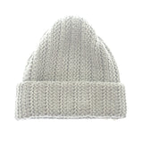 シャネル CHANEL ココマーク ニット帽 AA9341 ニットキャップ カシミヤ グレー レディース メンズ【中古】【Aランク】