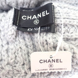 シャネル CHANEL ココマーク ニット帽 AA9341 ニットキャップ カシミヤ グレー レディース メンズ【中古】【Aランク】