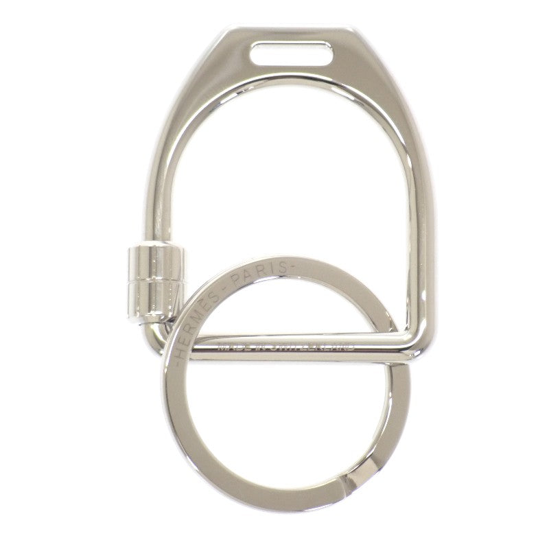 エルメス HERMES エトリエ H077215FJ00 キーホルダー メタル シルバー メンズ レディース【中古】【Aランク】