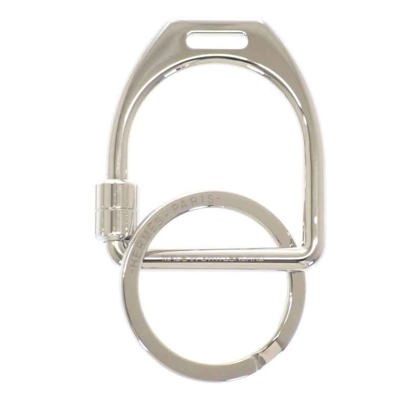 エルメス HERMES エトリエ H077215FJ00 キーホルダー メタル シルバー 