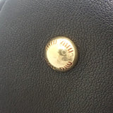 ミュウミュウ MIUMIU アバンチュールトップハンドル 5BB168_2BBL_F0002 2WAYバッグ ラムスキン ブラック ゴールド金具 レディース【中古】【Aランク】