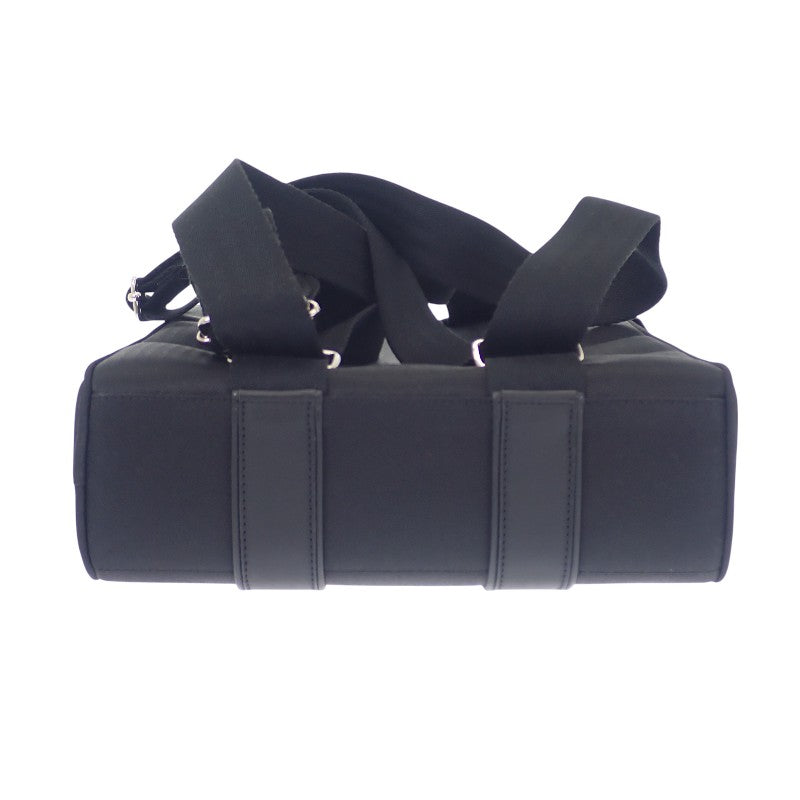 エルメス HERMES アカプルコ サック アド バックパック リュック・デイパック レザー トワルシェブロン ブラック メンズ【中古】【ABランク】