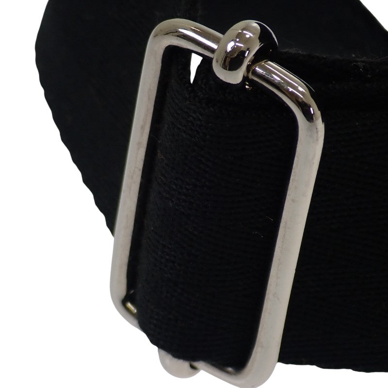 愛馬仕 HERMES Acapulco Sac Ad 後背包 黑色 皮革 帆布 男士【中古】【AB級】