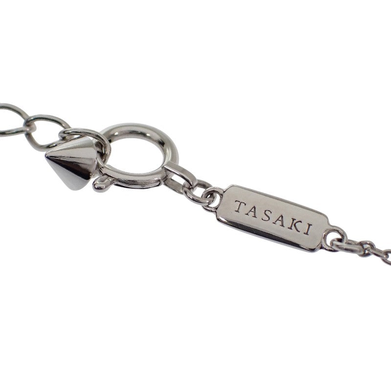 タサキ TASAKI プチ バランス ダイヤモンド ソロ P-16743-3-18KWG ネックレス K18ホワイトゴールド アコヤ真珠 ダイヤモンド レディース【中古】【Aランク】