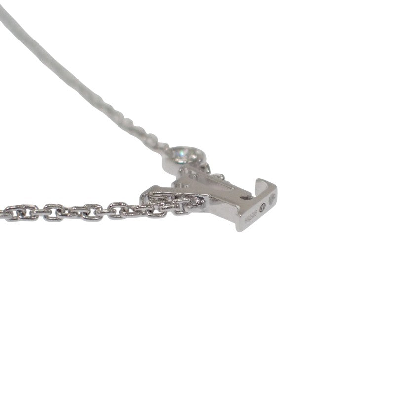 ルイヴィトン LOUIS VUITTON ペンダント イディール ブロッサム LV Q93653 ネックレス K18ホワイトゴールド ダイヤモンド レディース【中古】【Aランク】