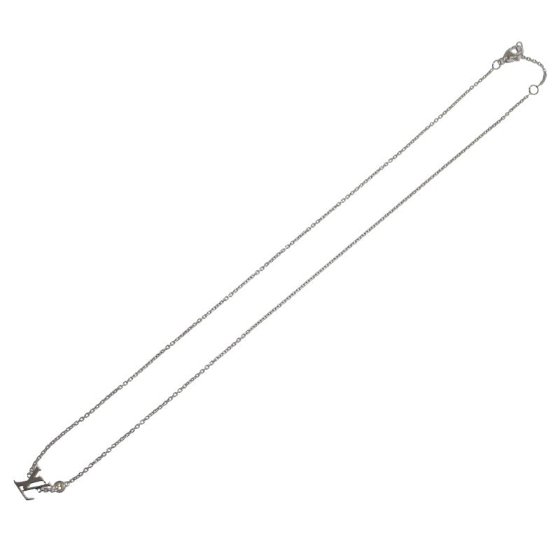 ルイヴィトン LOUIS VUITTON ペンダント イディール ブロッサム LV Q93653 ネックレス K18ホワイトゴールド ダイヤモンド レディース【中古】【Aランク】