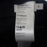 セリーヌ CELINE トリオンフ ベースボールキャップ M 2AUT6969P.38NO キャップ コットン ブラック ゴールド金具 レディース ユニセックス【中古】【ABランク】