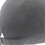 セリーヌ CELINE トリオンフ ベースボールキャップ M 2AUT6969P.38NO キャップ コットン ブラック ゴールド金具 レディース ユニセックス【中古】【ABランク】