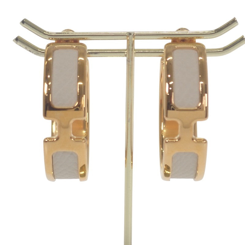 エルメス HERMES オランプ H011123CC10 ピアス ヴォーエプソン クレ ゴールド ゴールド金具 レディース【中古】【SAランク】