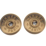 エルメス HERMES オランプ H011123CC10 ピアス ヴォーエプソン クレ ゴールド ゴールド金具 レディース【中古】【SAランク】