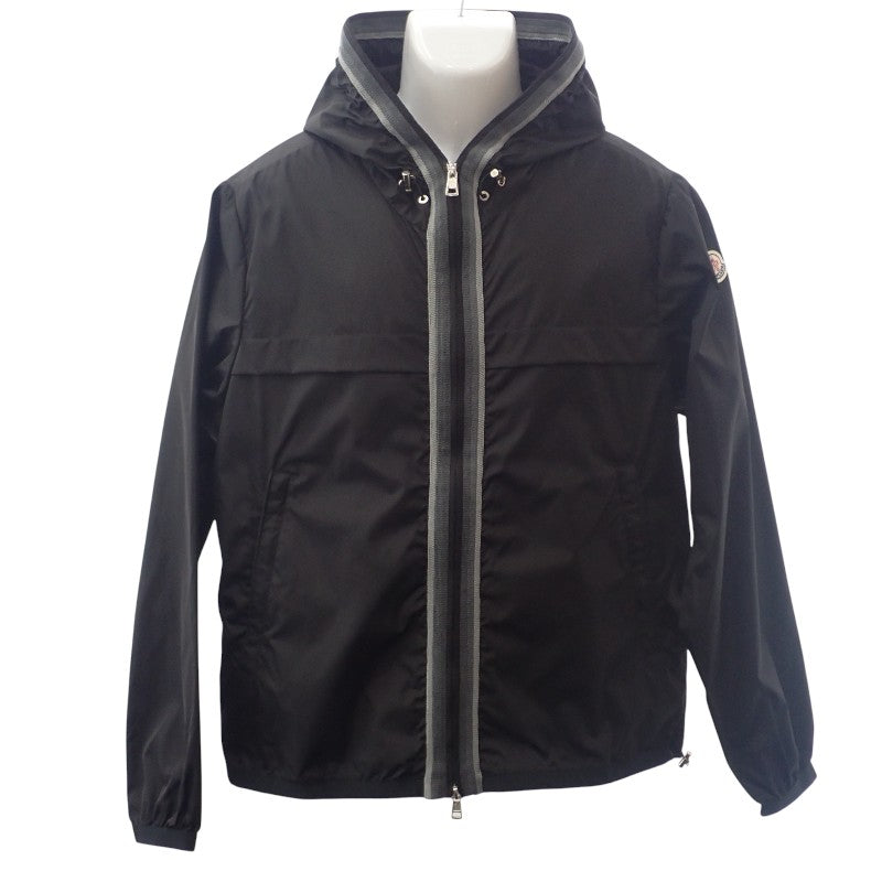 モンクレール MONCLER ANTON 3 E10914163205_54155 ナイロンジャケット ナイロン ブラック グレー メンズ【中古】【ABランク】