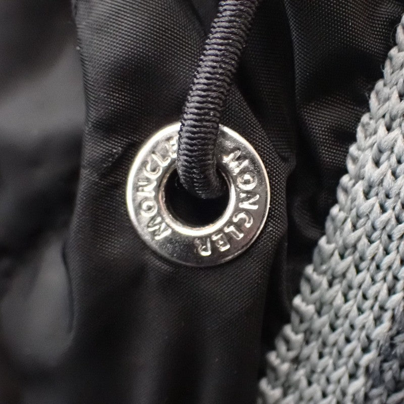 モンクレール MONCLER ANTON 3 E10914163205_54155 ナイロンジャケット ナイロン ブラック グレー メンズ【中古】【ABランク】