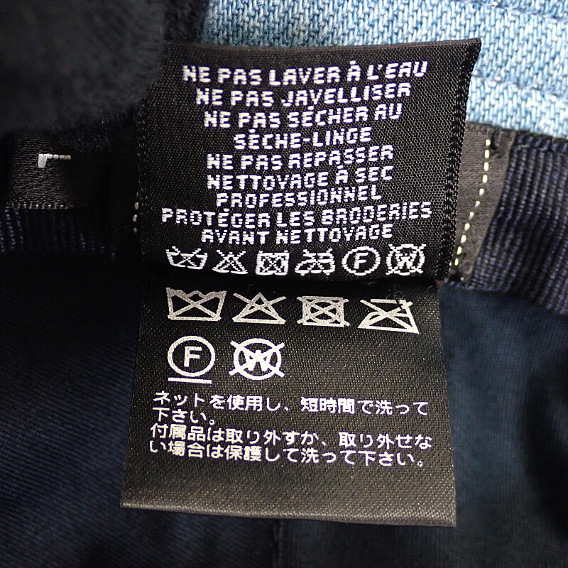 シャネル CHANEL ロゴバケット AA8088 ハット デニム ブルー レディース メンズ【中古】【Aランク】