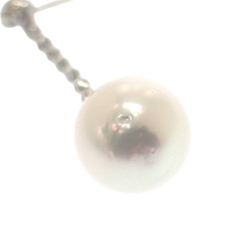 デザインジュエリー パール ピアス K18ホワイトゴールド パール レディース【中古】【Aランク】
