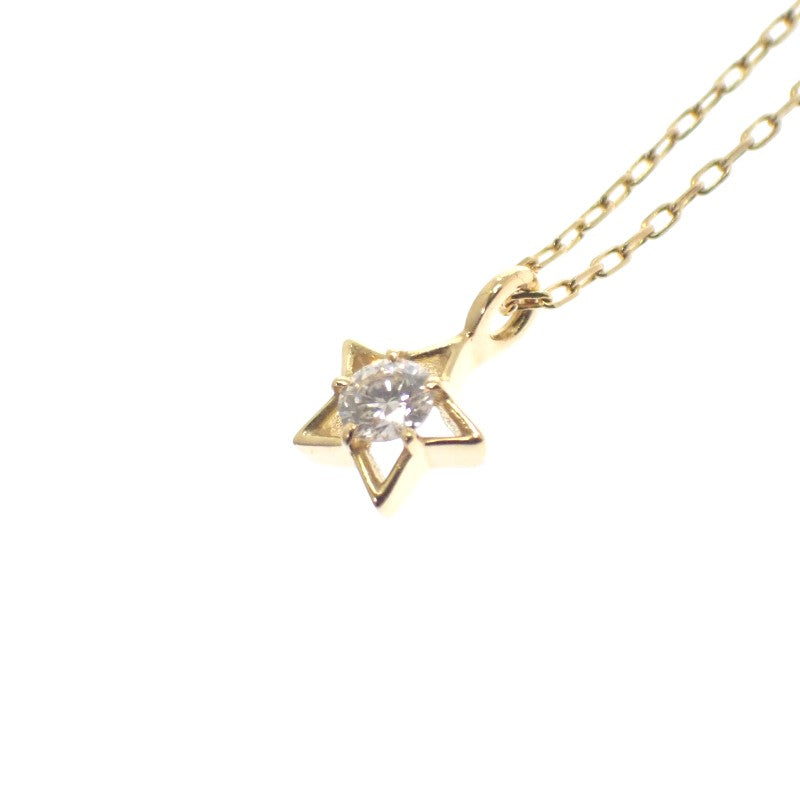アーカー AHKAH プチ プルミエトワール AB1803010100 ネックレス K18イエローゴールド ダイヤモンド レディース【中古】【Aランク】