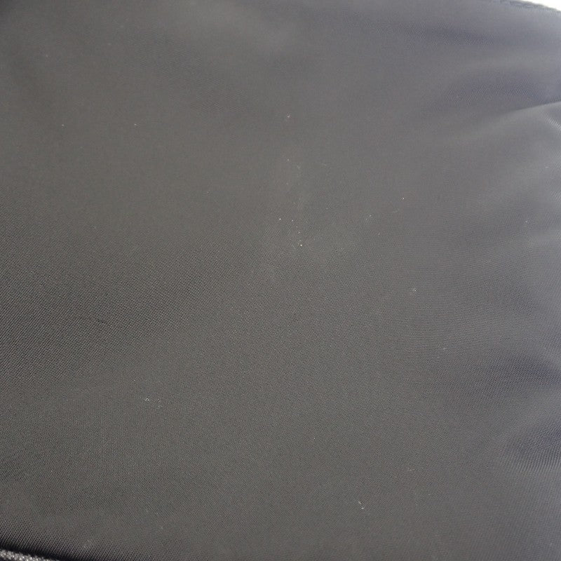 プラダ PRADA Re-Edition 2000 Re-Nylon 1BH046 ショルダーバッグ ナイロン レザー ブラック NERO シルバー金具 レディース【中古】【ABランク】