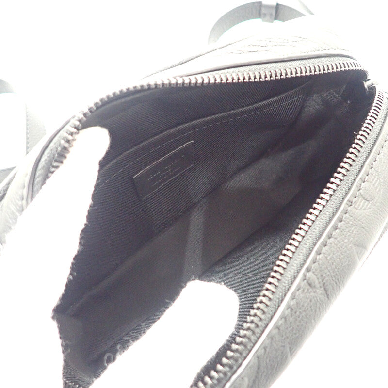 ルイヴィトン LOUIS VUITTON ウェアラブルウォレット M26737 ショルダーバッグ モノグラムシャドウ ブラック メンズ【中古】【Aランク】