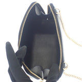 セリーヌ CELINE チェーンクラッチ 10E383DR8.38NO ショルダーバッグ カーフ ブラック ゴールド金具 レディース【中古】【Aランク】