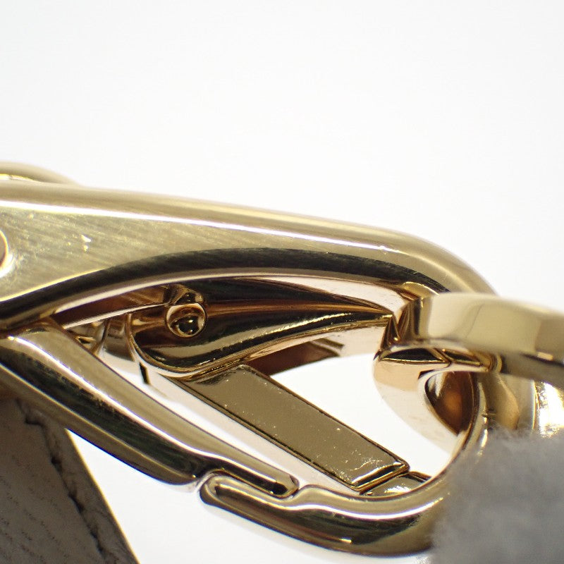 PRADA Re-Edition 羊毛迷你手袋 1BC204 2EC9 F0591 肩背包 毛皮 灰色 金色金屬配件 女士【中古】【AB級】
