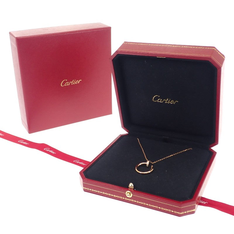 カルティエ CARTIER ジュスト アン クル B7224888 ネックレス K18ピンクゴールド ダイヤモンド レディース【中古】【Aランク】