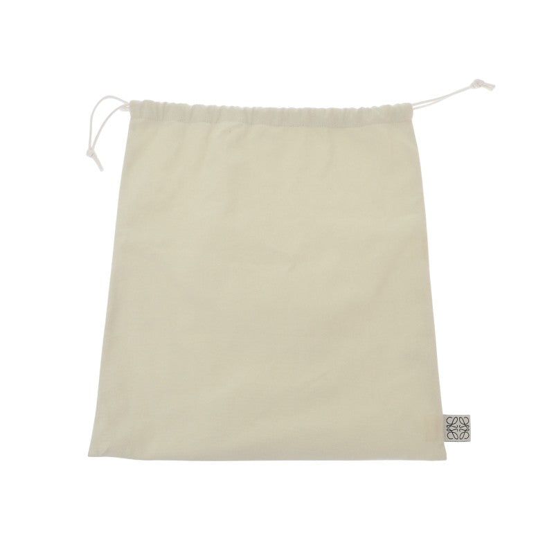 羅威 LOEWE Pebble Bag CANBSPPX01 肩背包 小牛皮 綠色 銀色金屬 女士【中古】【A級】