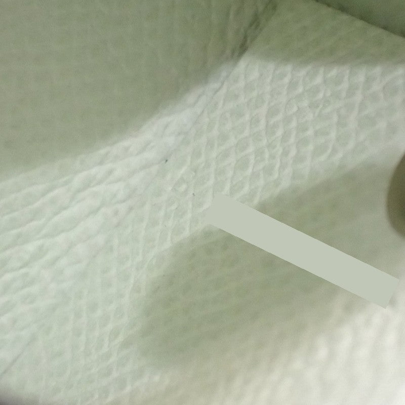 エルメス HERMES カルヴィ ヴェルソ カードケース ヴォーエプソン ブルードプリュス ヴェールフィズ ネイビー シルバー金具 メンズ レディース【中古】【Aランク】