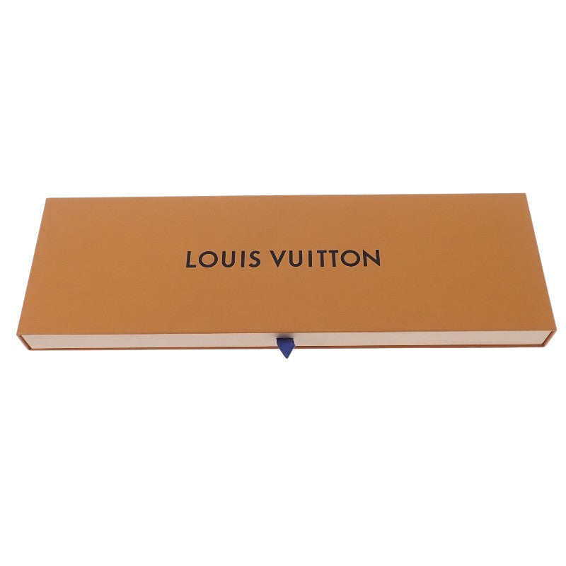 ルイヴィトン LOUIS VUITTON モノグラム スターズ M78022 モノグラム ネクタイ シルク ウール ネイビー メンズ【中古】【Aランク】