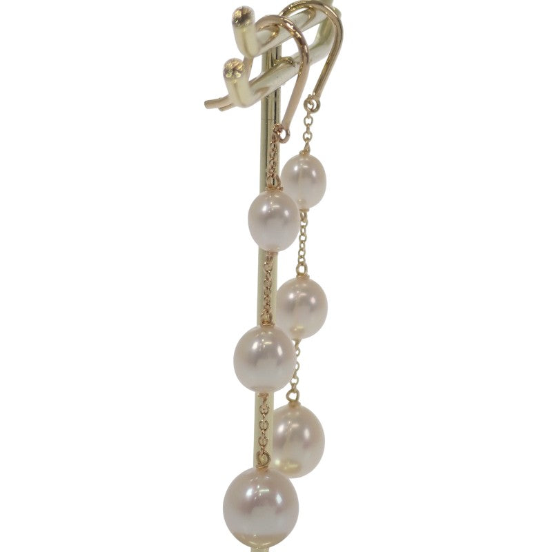 ティファニー TIFFANY&Co. バイザヤード パールチェーン 60764050 ピアス K18イエローゴールド レディース【中古】【Aランク】