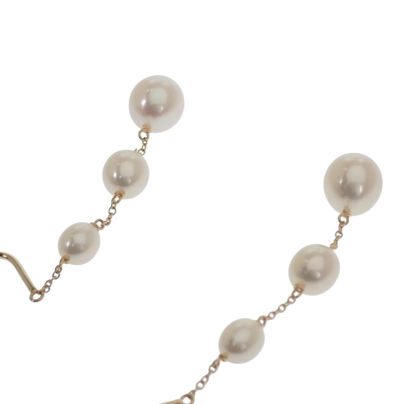 ティファニー TIFFANY&Co. バイザヤード パールチェーン 60764050 ピアス K18イエローゴールド レディース【中古】【Aランク】