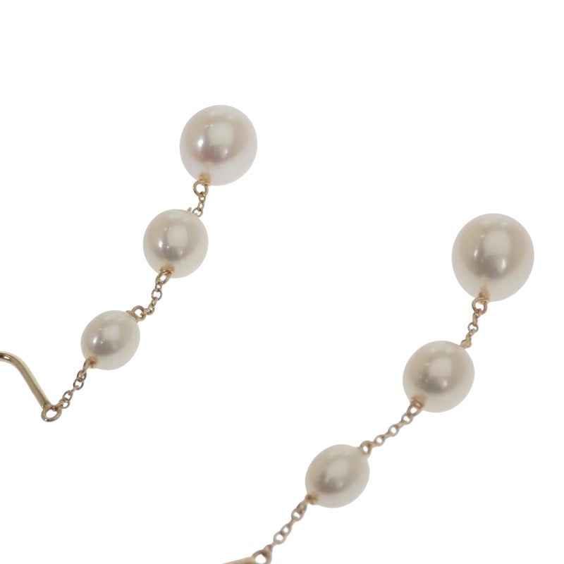 ティファニー TIFFANY&Co. バイザヤード パールチェーン 60764050 ピアス K18イエローゴールド レディース【中古】【Aランク】