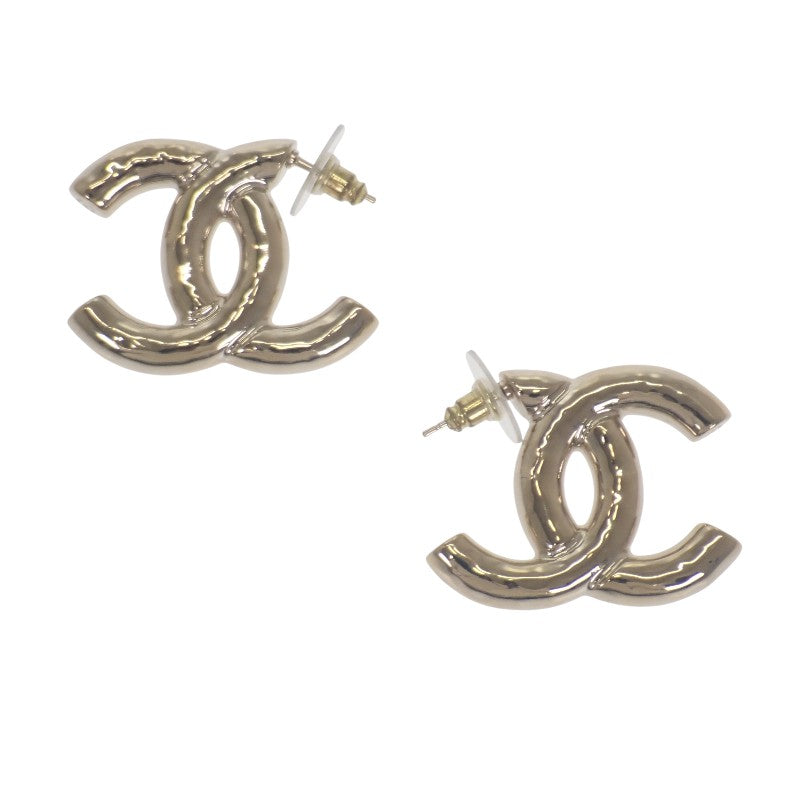 シャネル CHANEL ココマーク A96517 ピアス メタル ゴールド レディース【中古】【ABランク】