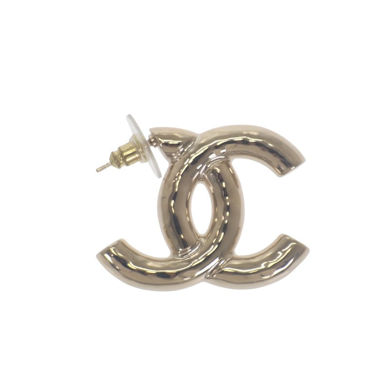 シャネル CHANEL ココマーク A96517 ピアス メタル ゴールド レディース【中古】【ABランク】