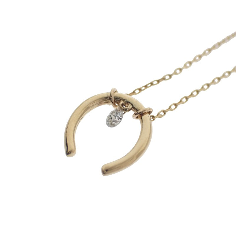 アーカー AHKAH ハッピー ネックレス LN0023010100 ネックレス K18イエローゴールド ダイヤモンド レディース【中古】【Aランク】