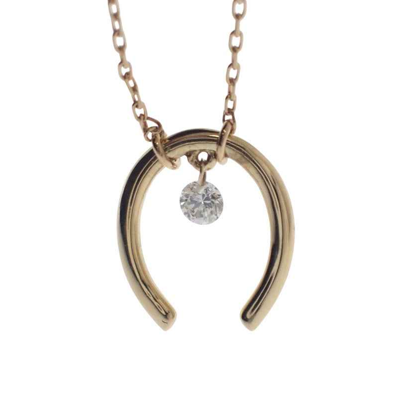 アーカー AHKAH ハッピー ネックレス LN0023010100 ネックレス K18イエローゴールド ダイヤモンド レディース【中古】【Aランク】