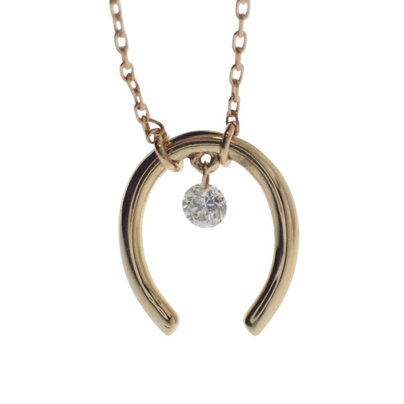 アーカー AHKAH ハッピー ネックレス LN0023010100 ネックレス K18イエローゴールド ゴールド ダイヤモンド レディース【中古】【Aランク】
