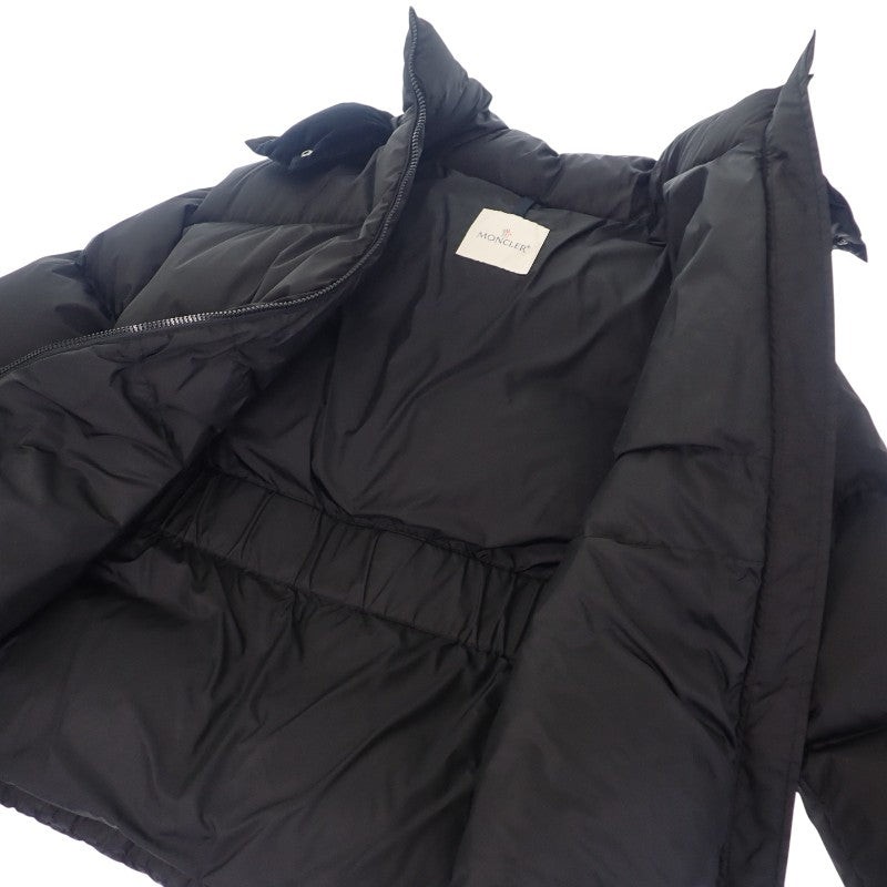 モンクレール MONCLER TIAC GIUBBOTTO ティアック ジュボット 1 F20931A51V00 C0063 ダウンジャケット ナイロン ダウン90%/フェザー10% ブラック レディース メンズ【中古】【ABランク】
