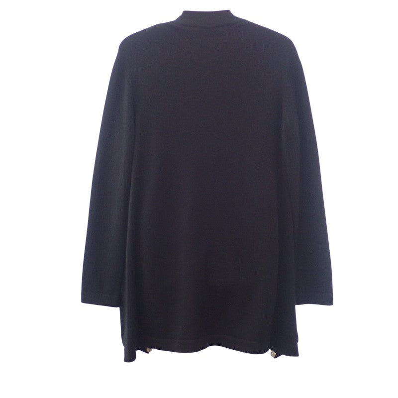 シャネル CHANEL ココマークボタン ロング 40 P72463K1039794305 カーディガン カシミヤ ブラック レディース【中古】【Aランク】