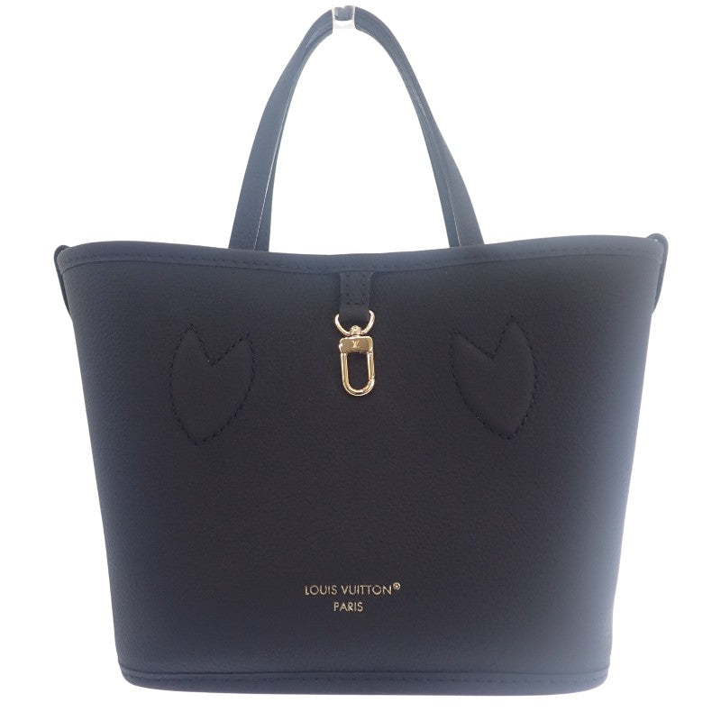 ルイヴィトン LOUIS VUITTON ネヴァーフル・インサイドアウト M28347 2WAYバッグ モノグラムキャンバス ブラック ゴールド金具 レディース【中古】【Sランク】