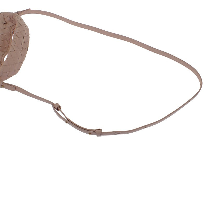 ボッテガヴェネタ BOTTEGA VENETA イントレチャート ミニ ホップ 777586 2WAYバッグ ハンドバッグ ショルダーバッグ カーフ ピンク レディース【中古】【Aランク】