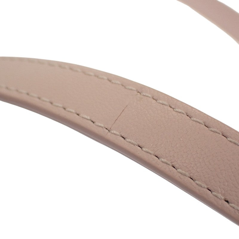 ボッテガヴェネタ BOTTEGA VENETA イントレチャート ミニ ホップ 777586 2WAYバッグ ハンドバッグ ショルダーバッグ カーフ ピンク レディース【中古】【Aランク】