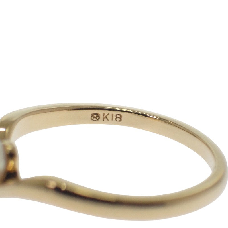 ミキモト MIKIMOTO パール 11号 リング K18イエローゴールド パール (あこや) レディース レディース【中古】【Aランク】