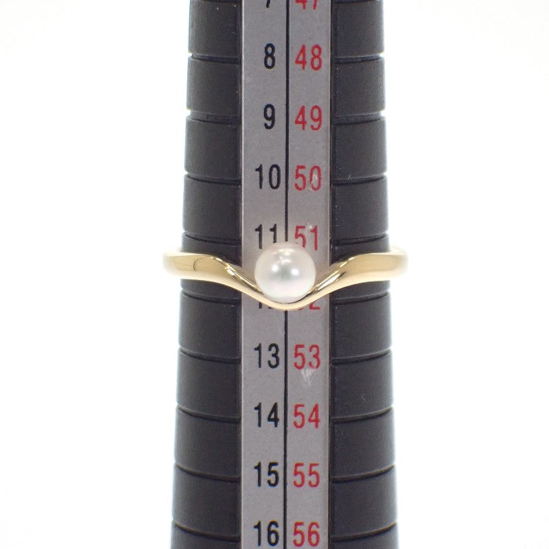 ミキモト MIKIMOTO パール 11号 リング K18イエローゴールド パール (あこや) レディース レディース【中古】【Aランク】