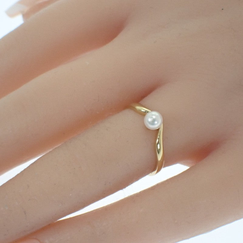 ミキモト MIKIMOTO パール 11号 リング K18イエローゴールド パール (あこや) レディース レディース【中古】【Aランク】