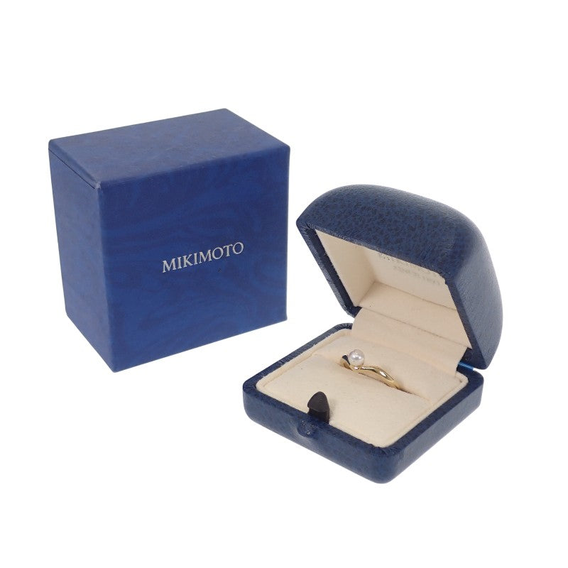 ミキモト MIKIMOTO パール 11号 リング K18イエローゴールド パール (あこや) レディース レディース【中古】【Aランク】