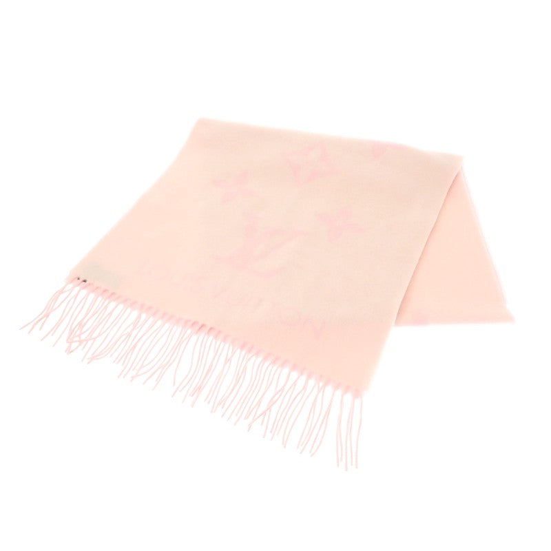 ルイヴィトン LOUIS VUITTON レイキャビック M90894 マフラー カシミヤ ホワイト ローズクレール レディース【中古】【Aランク】