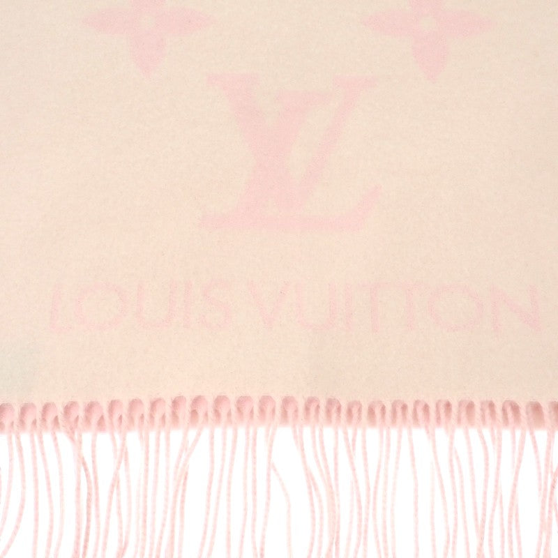 ルイヴィトン LOUIS VUITTON レイキャビック M90894 マフラー カシミヤ ホワイト ローズクレール レディース【中古】【Aランク】