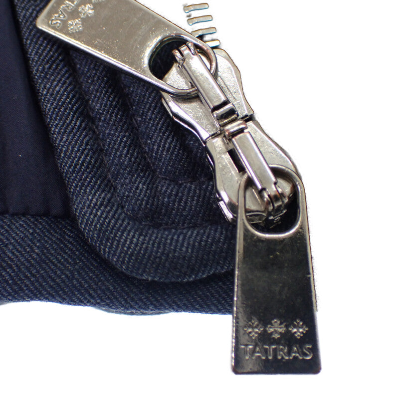 塔特拉斯 TATRAS DOMIZIANO 3 MTAT20A4289-D 羽絨外套 羊毛 絲綢 海軍藍 男款【中古】【A級品】