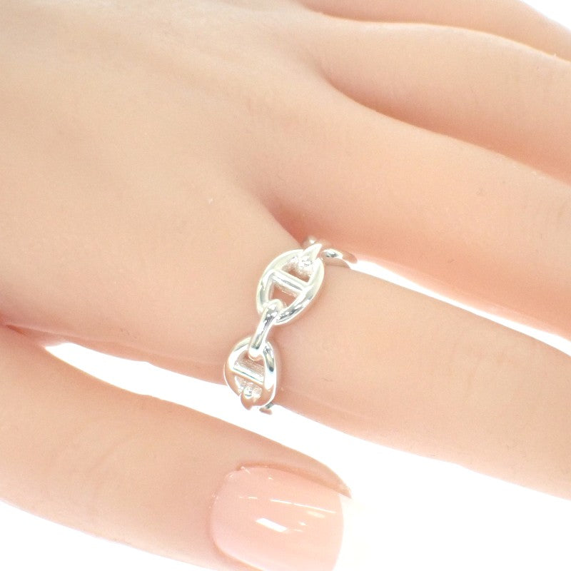 エルメス HERMES アンシェネリングPM 14号 54 H109507B リング シルバー925 レディース メンズ【中古】【Aランク】