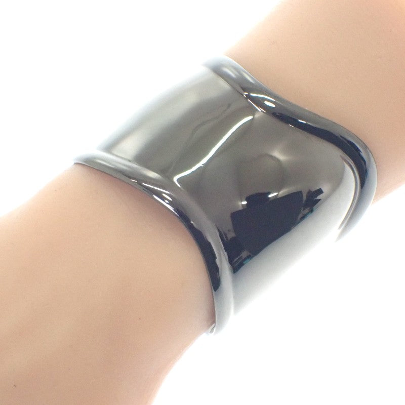 蒂芙尼 TIFFANY&Co. 骨形手鐲 黑色系 手鐲 釕 黑色 女士【中古】【AB級】